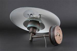 Poul Henningsen. PH 4,53 udendørslampe af kobber