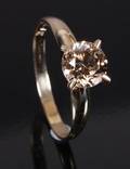 Solitaire ring ca. 1.20 ct.
