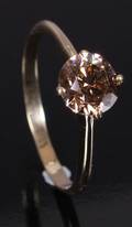 Solitaire ring ca. 1.18 ct.