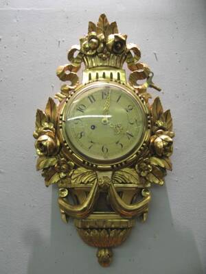 Väggur, Gustaviansk stil