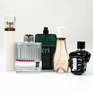 DOFTER 5st, bla Prada, Gucci, Boss och Diesel