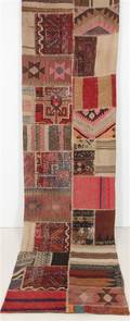 Matta, Patchwork Kelim, 318x84 cm
