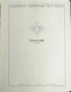 Danmark. Samling frimærker fra perioden ca. 1851-1992.