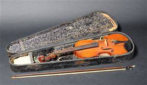 Violin i kasse, 1900-tallet