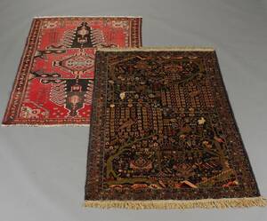 To orientalske tæpper 190x130 cm. og 205x130 cm.  2