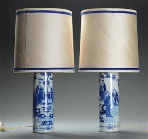 Par kinesiske bordlamper 2