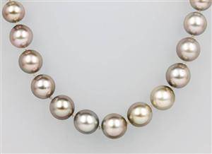 Collier aus Tahitizuchtperlen, Magnetschließe WG 585000
