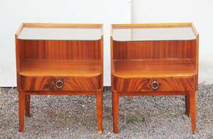 Nattduksbord ett par, 1950-tal