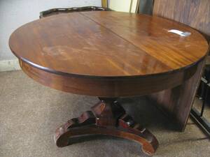 Matsalsbord, mahogny