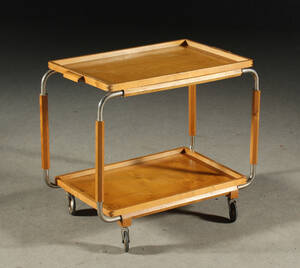 Serveringsvagn, 1900-talets första hälft