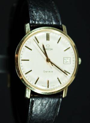 Vintage Omega Genève, herrarmbandsur