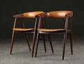 Par armstole, palisander, 1960erne 2