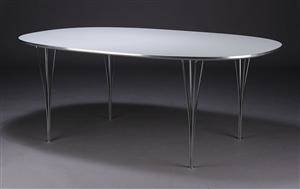 Piet Hein  Bruno Mathsson. Super Ellipse spisebord,
