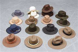 Vintage hatte Sydstatsinspirerede hatte 23