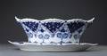 Musselmalet frugtkurv af porcelæn, 1900-tallet 2