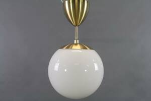 Klotlampa i mässing