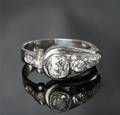 Diamantring - ca. 1.05 ct.