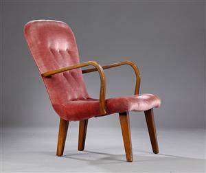 Skals Polstermøbelfabrik. Lænestol.
