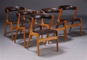 Dansk møbelproducent. Spisestole, egetræ 5