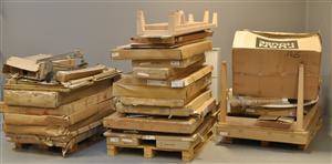 Diverse usamlede møbler