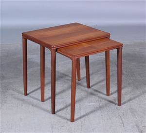 Dansk møbelproducent. Indskudsborde, teak