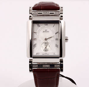 JULLOU. Dansk design. Diamantarmbåndsur, model nr. 003-06-03-02
