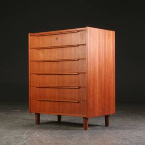 Kommode af teaktræ, 1960erne