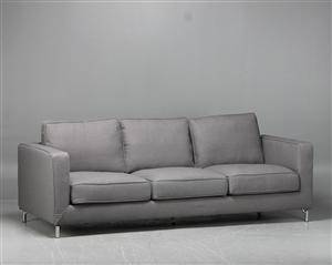 Soffa, rak modell, 3-sits