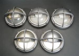 Lauritz Knudsen. Fem skotlampern af aluminium 5