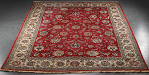 Persisk Tabriz tæppe, 394x308 cm.