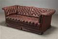 Sofa Chesterfield stil. 1900 tallet.