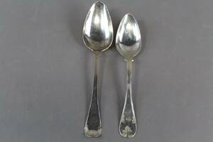 Skedar i silver 2 st