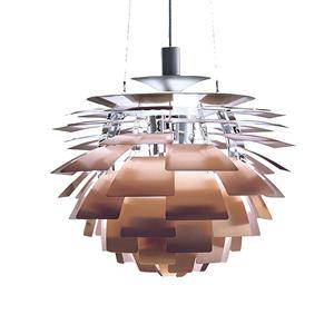 Poul Henningsen. Koglen. Pendel, kobber, Ø 60 