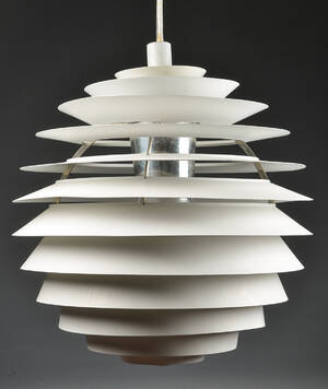 Poul Henningsen. KuglenLouvre, pendel, Ø 60 cm 