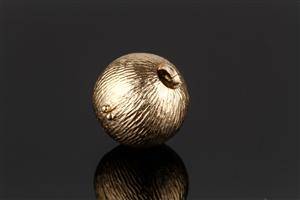 Ole Lynggaard kuglelås af riflet guld 14 kt.