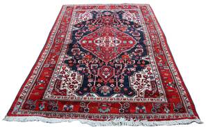 Handknuten matta, orientalisk