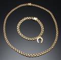  Bismarck halskæde og armbånd, 14 K 2