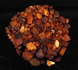 Samling rav stykker- vægt ca. 510 gr.