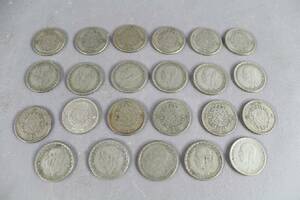 Svenska silvermynt 1-kronor 1942-1968, 23 st