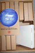 Samlartallrikar Bing  Gröndahl 12 st
