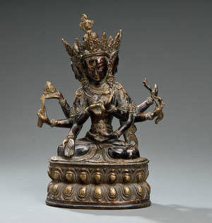 Siddende Vasundhara Nepal 1900 tallet