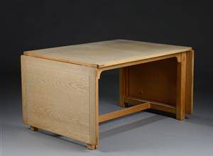 Børge Mogensen. Biblioteksbord  spisebord af egetræ, model BM71