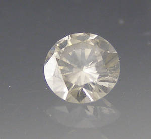 Uindfattet diamant ca. 0.34 ct.