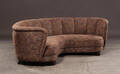 Dansk møbelproducent, bananformet sofa, 1950erne Denne vare er sat til omsalg under nyt varenummer 4389455