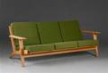 Hans J. Wegner. Sofa model GE2903       