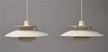 Poul Henningsen. Et par PH 5 pendler. 2