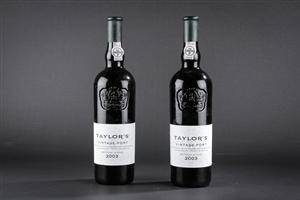 2 flasker Taylor´s Vintage Port 2003.2