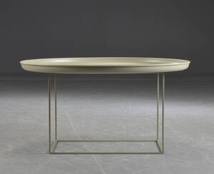 NORR11 Design House. Sofabord  Bakkebord model Duke Coffee Table Large, kakigrå-pulverlakeret stål 