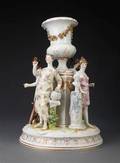 Opsats af porcelæn, 1800-tallet
