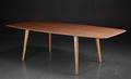Snedkermester Lau Lauritsen. Spisebord  konferencebord af amerikansk valnød